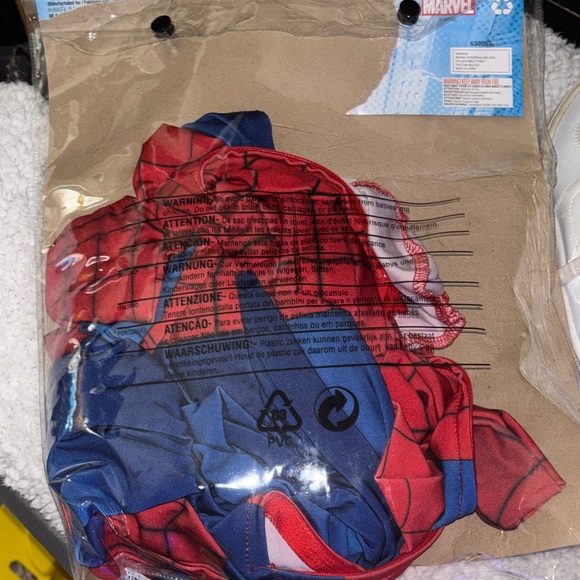 Marvel Spider-Man Kids Costume - Blue and Red - Picture 3 of 4